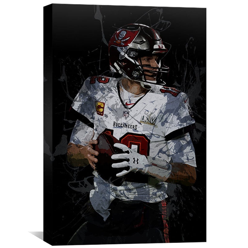 Brady In The Shadows Canvas