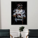 Brady In The Shadows Canvas