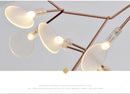 GobekUsa Branch Design Nordic Chandelier - Rose Gold/Black