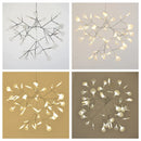 GobekUsa Branch Design Nordic Chandelier - Rose Gold/Black