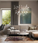 GobekUsa Branch Design Nordic Chandelier - Rose Gold/Black