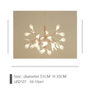 GobekUsa Branch Design Nordic Chandelier - Rose Gold/Black