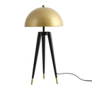 GobekUsa Coyote Gold Tripod Floor Lamp for Home Decor in Living Room or Bedroom