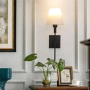 GobekUsa Cloth Lampshade Wall Sconce for Home Decor & Bathroom Mirror Light