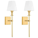 GobekUsa Cloth Lampshade Wall Sconce for Home Decor & Bathroom Mirror Light