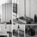 GobekUsa Brass Black Luxury Bathroom Faucet - Single Handle