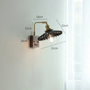 GobekUsa Ceramic Ball LED Wall Light with Pull Chain Switch for Living Room