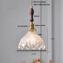 GobekUsa Clear Glass LED Pendant Lights for Home Decor and Lighting