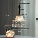 GobekUsa Clear Glass LED Pendant Lights for Home Decor and Lighting