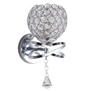 GobekUsa Crystal Glass Wall Sconce for Bedroom & Living Room Lighting