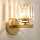 GobekUsa Crystal Glass Wall Sconce for Bedroom & Living Room Lighting