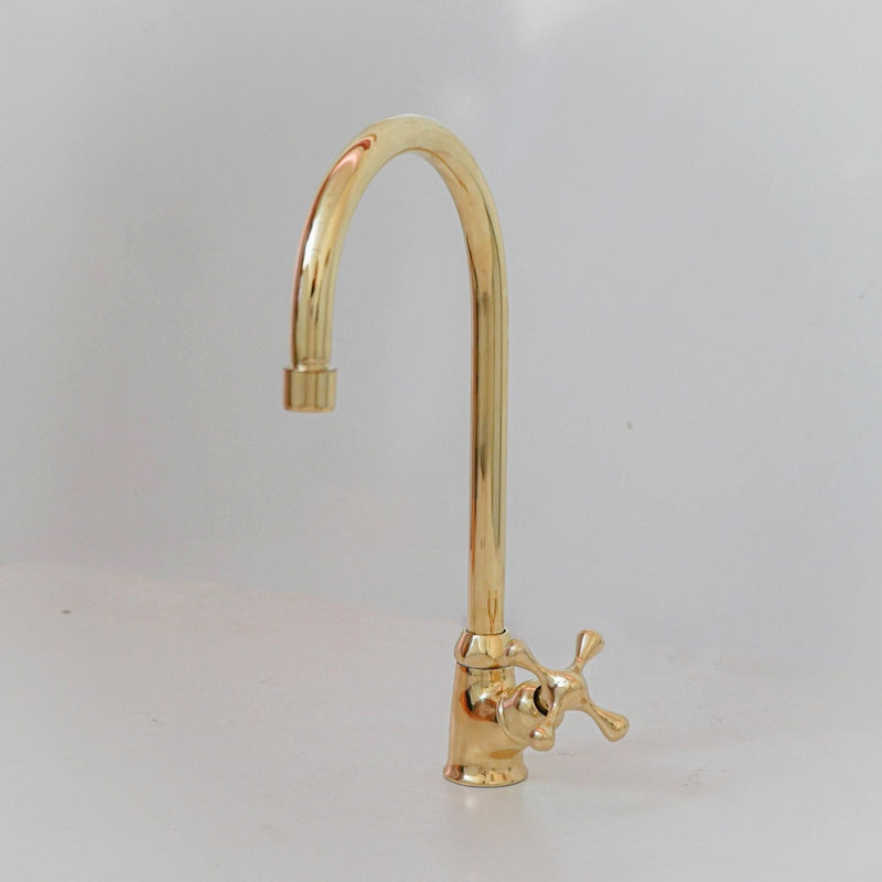 Brass Faucet Single Hole - Only Cold Or Hot Water