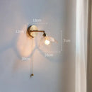 GobekUsa Gray Glass LED Bathroom Mirror Sconce Wall Lamp Lighting