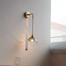GobekUsa Gray Glass LED Bathroom Mirror Sconce Wall Lamp Lighting