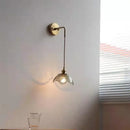 GobekUsa Gray Glass LED Bathroom Mirror Sconce Wall Lamp Lighting