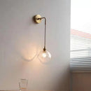 GobekUsa Gray Glass LED Bathroom Mirror Sconce Wall Lamp Lighting