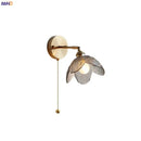 GobekUsa Gray Glass LED Bathroom Mirror Sconce Wall Lamp Lighting