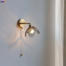 GobekUsa Gray Glass LED Bathroom Mirror Sconce Wall Lamp Lighting