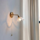 GobekUsa Gray Glass LED Bathroom Mirror Sconce Wall Lamp Lighting