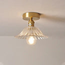 GobekUsa Glass Shade Pendant Ceiling Lamp for Kitchen Aisle Bedroom LED Lights Fixtures