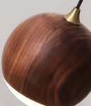 GobekUsa LED Walnut Wood Wall Light Sconce with Adjustable Acrylic Lamparas