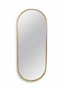 Brass Wall Mirror - Capsule Design