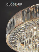 GobekUsa Crystal Ceiling Chandelier for Home Decoration in Living Room & Bedroom