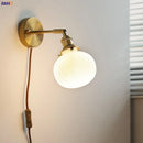 GobekUsa Ceramic LED Wall Sconce Lamp for Bathroom Bedroom Living Room Mirror Lighting