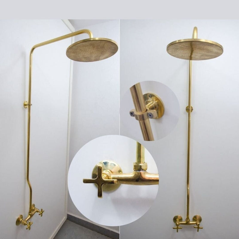 Brass Shower - Brass Shower Fixtures