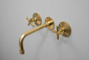 Wall Mount Bathroom Faucets - Antique Brass Bathroom Faucets by Palmeraies