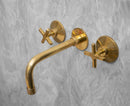 Wall Mount Bathroom Faucets - Antique Brass Bathroom Faucets