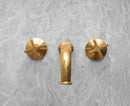 Wall Mounted Faucet - Unlacquered Bathroom Faucet With Rough in Valve