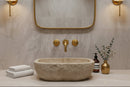 Wall Mount Bathroom Faucets - Antique Brass Bathroom Faucets