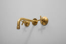 Wall Mount Bathroom Faucets - Antique Brass Bathroom Faucets by Palmeraies