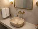 Wall Mounted Brass Faucet - Unlacquered Brass Bathroom Faucet