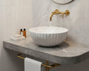 Wall Mounted Brass Faucet - Unlacquered Brass Bathroom Faucet by Palmeraies