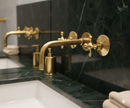 Unlacquered Brass Bathroom Faucet - Antique Brass Bathroom Faucets by Palmeraies