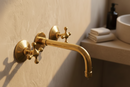 Unlacquered Brass Bathroom Faucet - Antique Brass Bathroom Faucets