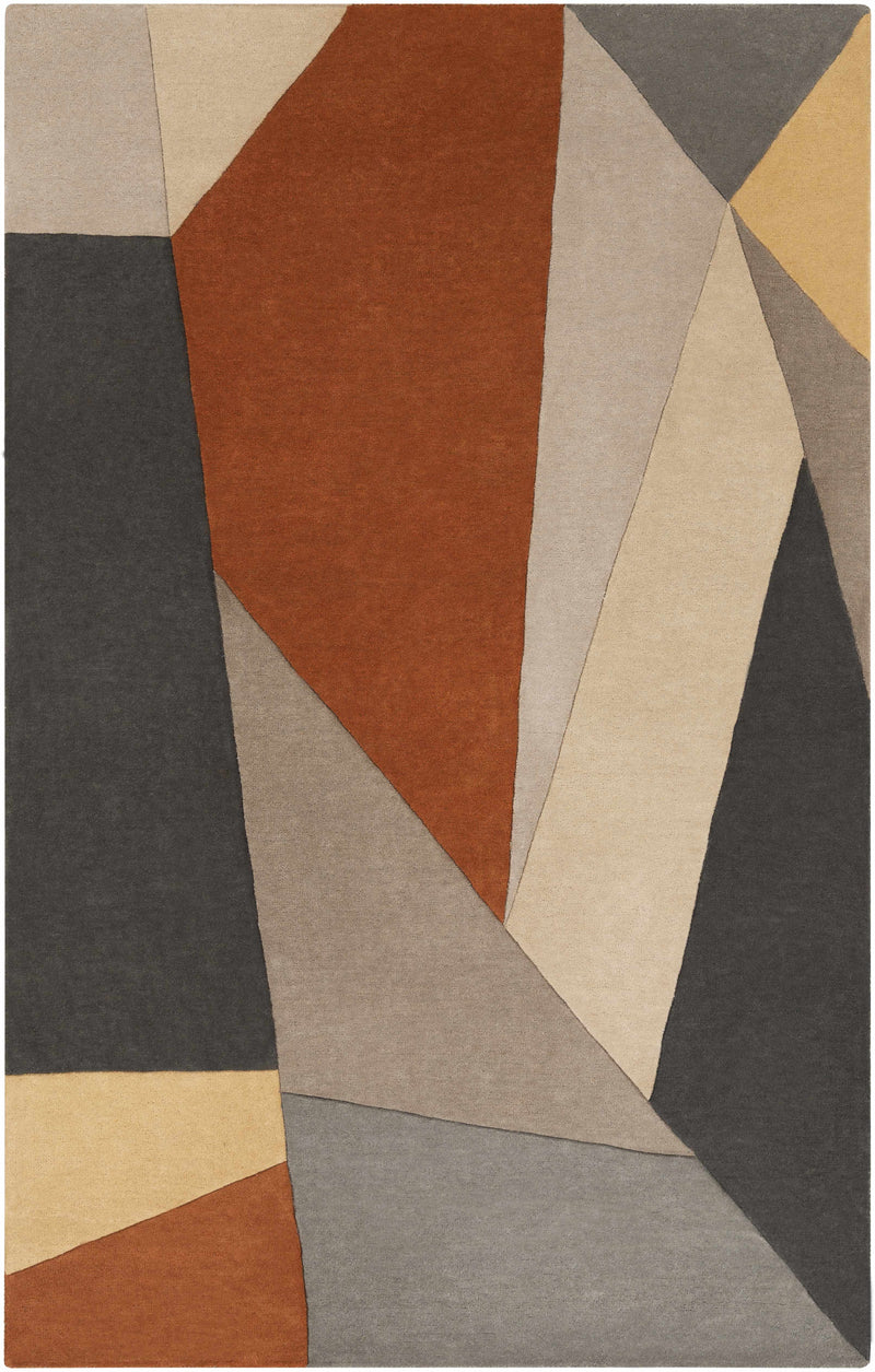 Bracknell Modern Wool Rug