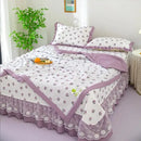 GobekUsa Breathable Cotton Summer Bedding Set - 4 Pieces