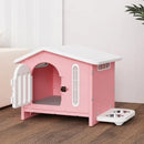 GobekUsa Breathable Four Seasons Dog House for Indoor Balcony, Patio, Living Room, or Garden