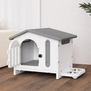 GobekUsa Breathable Four Seasons Dog House for Indoor Balcony, Patio, Living Room, or Garden