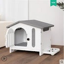 GobekUsa Breathable Four Seasons Dog House for Indoor Balcony, Patio, Living Room, or Garden