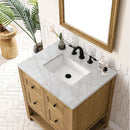 James Martin Breckenridge 30" Single Bathroom Vanity, Light Natural Oak