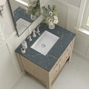 James Martin Breckenridge 30" Single Bathroom Vanity, Whitewashed Oak