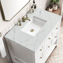 James Martin Breckenridge 36" Single Bathroom Vanity, Bright White