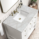 James Martin Breckenridge 36" Single Bathroom Vanity, Bright White