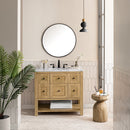 James Martin Breckenridge 36" Single Bathroom Vanity, Light Natural Oak