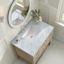 James Martin Breckenridge 36" Single Bathroom Vanity, Whitewashed Oak