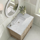 James Martin Breckenridge 36" Single Bathroom Vanity, Whitewashed Oak
